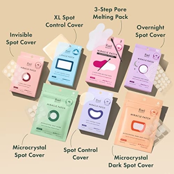 Rael Pimple Patches - Hydrocolloid Invisible Acne Treatment
