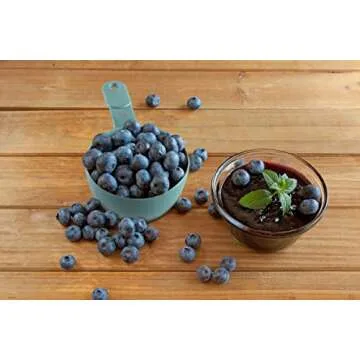 KitchenAid 9-Piece Measuring Cups and Spoons, Set of 9, Aqua Sky