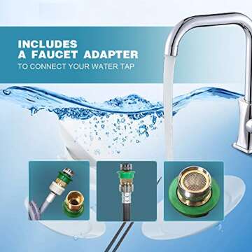 Kapas KPS35-735H2 Compact Washing Machine for Small Spaces