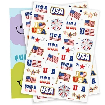 Fourth of July Temporary Tattoos - 70 Patriotic Designs