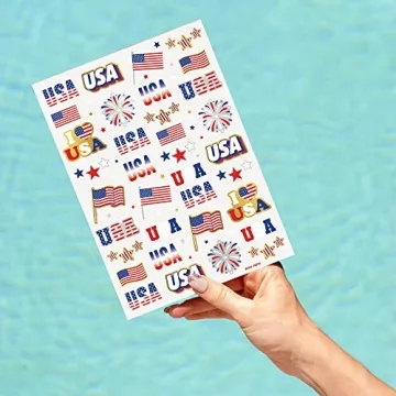 Fourth of July Temporary Tattoos - 70 Patriotic Designs