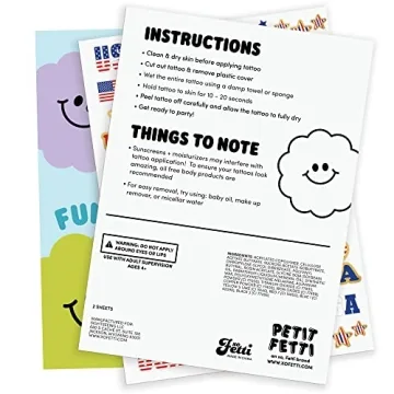 Fourth of July Temporary Tattoos - 70 Patriotic Designs