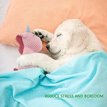 GOOLA Durable Interactive Squeaky Dog Toy for Pets