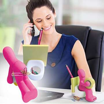 The Butt Tape Dispenser – Funny Gifts for Men – Weird Stuff, Desk Accessories for Men - Novelty,...