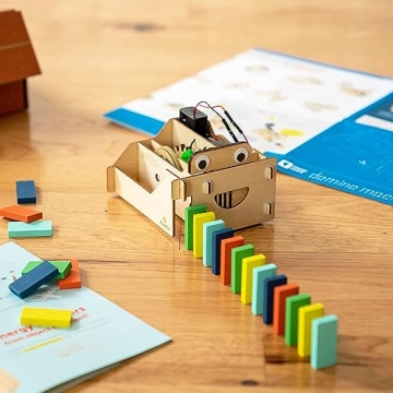 KiwiCo Domino Machine - Build Fun with 100 Dominoes