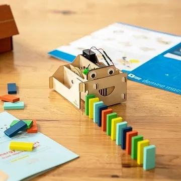 KiwiCo Domino Machine - Build Fun with 100 Dominoes