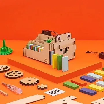 KiwiCo Domino Machine - Build Fun with 100 Dominoes