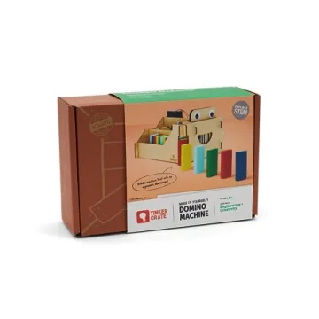 KiwiCo Domino Machine - Build Fun with 100 Dominoes