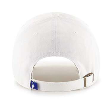 '47 New York Yankees Adjustable Cap Clean Up MLB, White, Einheitsgröße