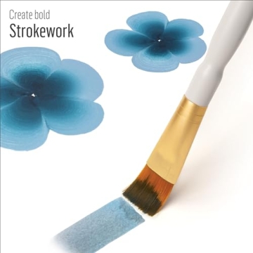 FolkArt Paint Brush Set - Essential 3-Piece Crafting Brushes