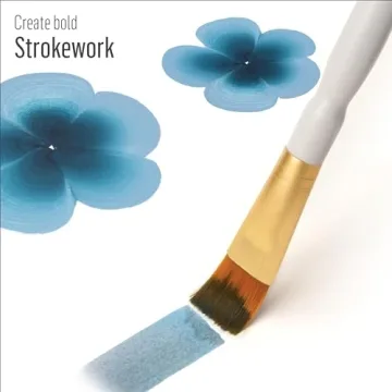 FolkArt Paint Brush Set - Essential 3-Piece Crafting Brushes