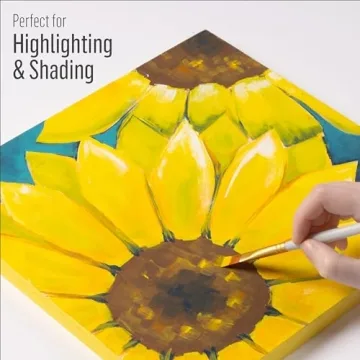 FolkArt Paint Brush Set - Essential 3-Piece Crafting Brushes