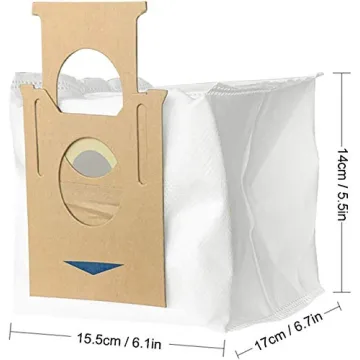Mochenli 12 Pack Replacement Vacuum Filter Bags for Robot Vacuums