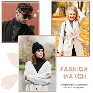 Fake Turtleneck Dickey Set Winter Essential Women Men