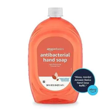Amazon Basics Antibacterial Hand Soap Refill 50 Fl Oz