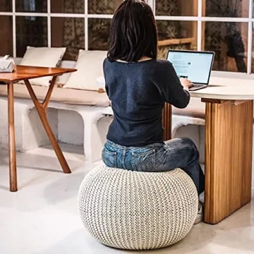 Handmade Cotton Yoga Ball Cover for Fitness & Style