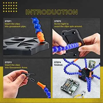 Fstop Labs Helping Hands Soldering Tool for Electronics Projects