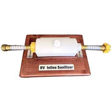 RV Inline Sanitizer for Easy Fresh Water Tank Cleaning