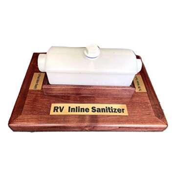 RV Inline Sanitizer for Easy Fresh Water Tank Cleaning