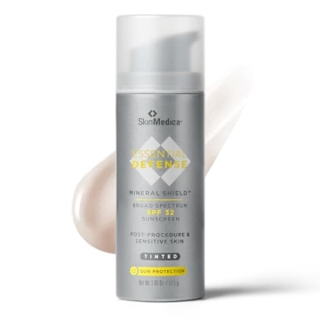 SkinMedica Essential Defense Mineral Shield SPF 32 Tinted Sunscreen for Face - Lightweight & Ideal f...