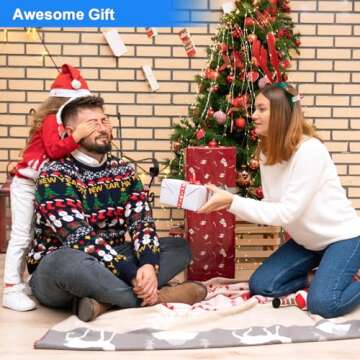 Flagest Magnetic Levitation Floating Globe, Levitating C Shape Globe with LED Lights for Education Home Office Desk Decor, Birthday Holiday Anniversary Creative Item(3.3 Inches Globe)