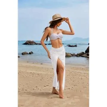 AI'MAGE Women's Sarong Swimsuit Cover Up Skirt