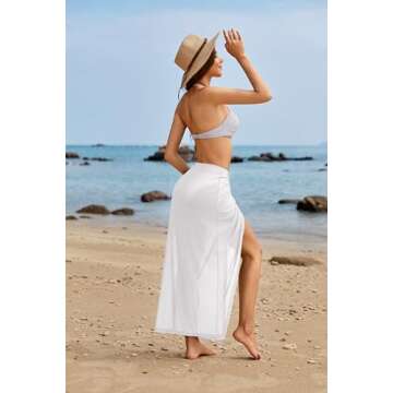 AI'MAGE Women's Sarong Swimsuit Cover Up Skirt