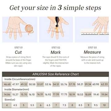 AINUOSHI 6 Carats Emerald Cut Cubic Zirconia CZ Rhodium Plated/Rose Gold Sterling Silver Simulated Diamond Wedding Engagement Ring