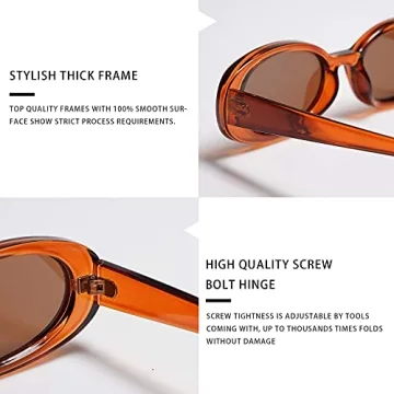 VANLINKER Polarized Retro Sunglasses Women UV400 Protection