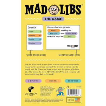 Mad Libs: The Game - Fun Family Party Game