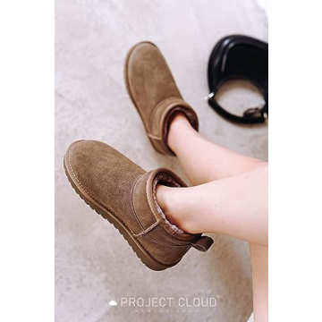 Stylish Water Resistant Suede Ankle Boots for Women