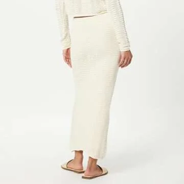 The Drop Women's Makayla Crochet Midi Skirt - Style & Comfort