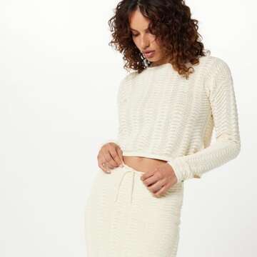 Chic Makayla Crochet Midi Skirt for Women