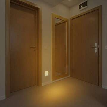 BriVIVI LED Motion Sensor Night Light with Adjustability