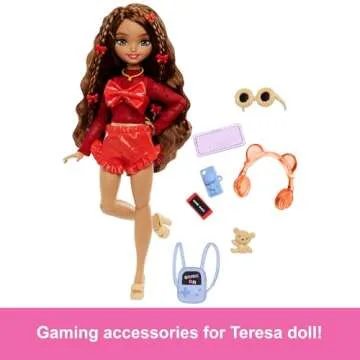 Barbie Dream Besties Teresa Doll with Video Game Accessories