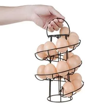 Stylish Egg Skelter for Kitchen Storage and Decor