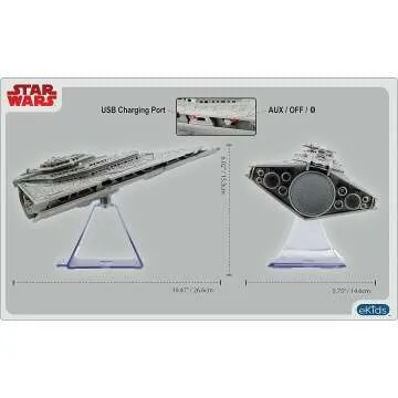 Star Wars Bluetooth Speaker - First Order Star Destroyer