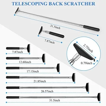Flanker-L Oversized Extendable Back Scratcher - Durable Design