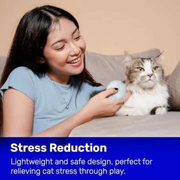 Kats'N Us Real Rabbit Fur Cat Ball Toy - Interactive Pom Pom, Plush, and Puff Balls for Indoor Cats and Kittens - Natural Color Cat Toy Balls - 5 Pack (White, 1.5-2 inch)