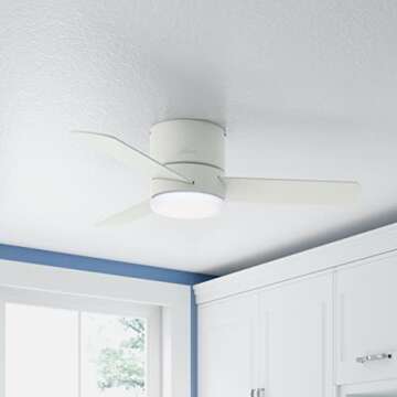 Hunter 44" LED Ceiling Fan - Ultra Quiet & Stylish