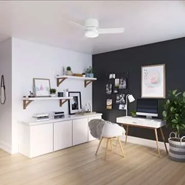 Hunter 44" LED Ceiling Fan - Ultra Quiet & Stylish