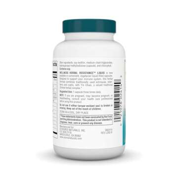 Source Naturals Wellness Herbal Resistance, Echinacea, Coptis & Yin Chiao Immune Support *- 60 Capsules