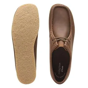 Clarks womens Padmora Oxford, Brown Smooth, 5.5 US