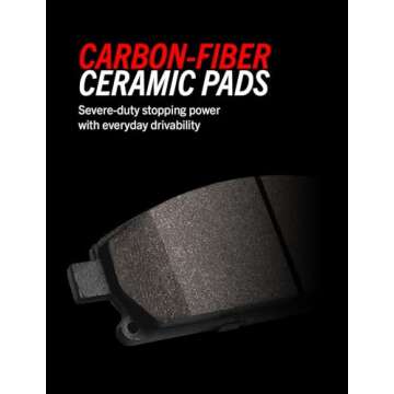 Power Stop Brake Kit For 2007-2009 Aspen Durango, 2006-2018 Ram 1500, 2019-2022 Ram 1500 - Front and Rear Truck & Tow Drilled Slotted Rotors with Carbon-Fiber Ceramic Brake Pads Replacement, K2164-36