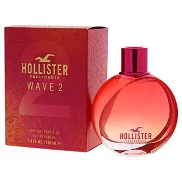 Hollister Wave 2, Eau de Parfum Spray, WoMen, 3.4 Ounce