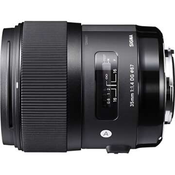 Sigma 35mm F1.4 Art DG HSM Lens for Sony A (Renewed)