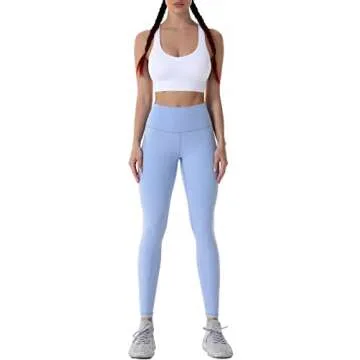 Sunzel Women's High Waisted Leggings for Active Wear