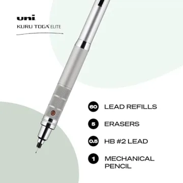 Uniball Kuru Toga Elite Mechanical Pencil Kit - 0.5mm