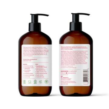 Everyone Liquid Hand Soap, 12.75 Ounce (Pack of 1), Ruby Grapefruit, Plant-Based Cleanser with Pure ...