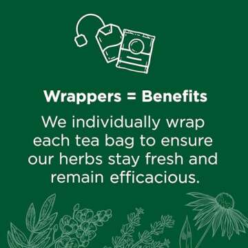 Traditional Medicinals Tea, Organic Spearmint, Supports Everyday Wellness, Healthy & Refreshing - 48 Tea Bags